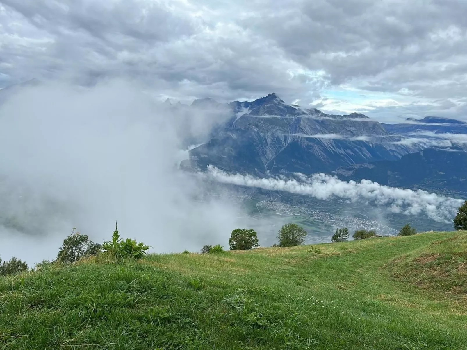 Alm Mayen im Wallis von 1904-Buiten