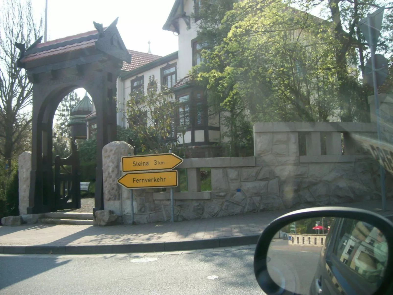 Appartement in Steina mit Terrasse - Buiten