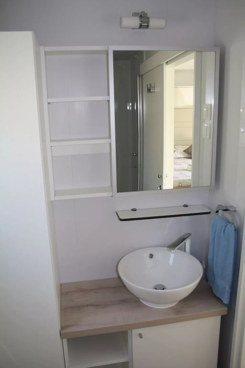 Mobilheim "Queen Campagna" mit gemeinschaftlichem Pool-Binnen