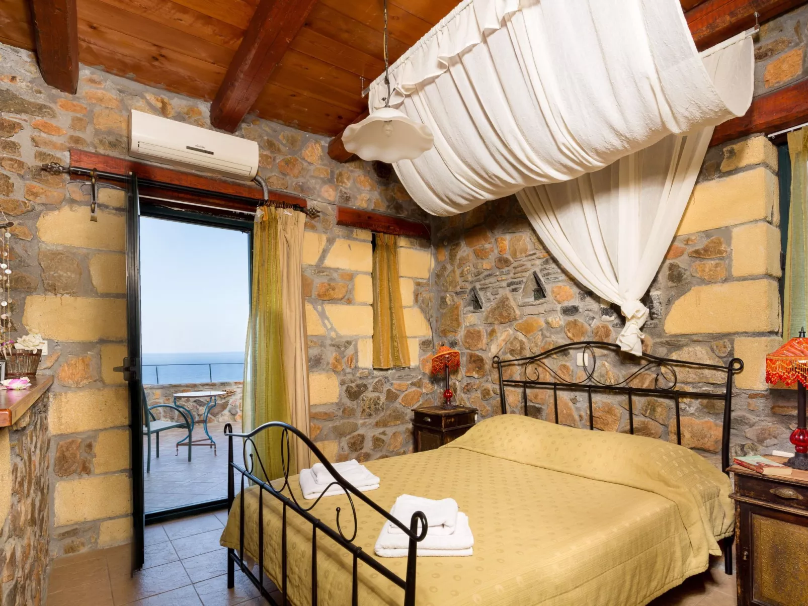 Atemberaubende Aussicht in der Villa bei Elafonissi-Binnen