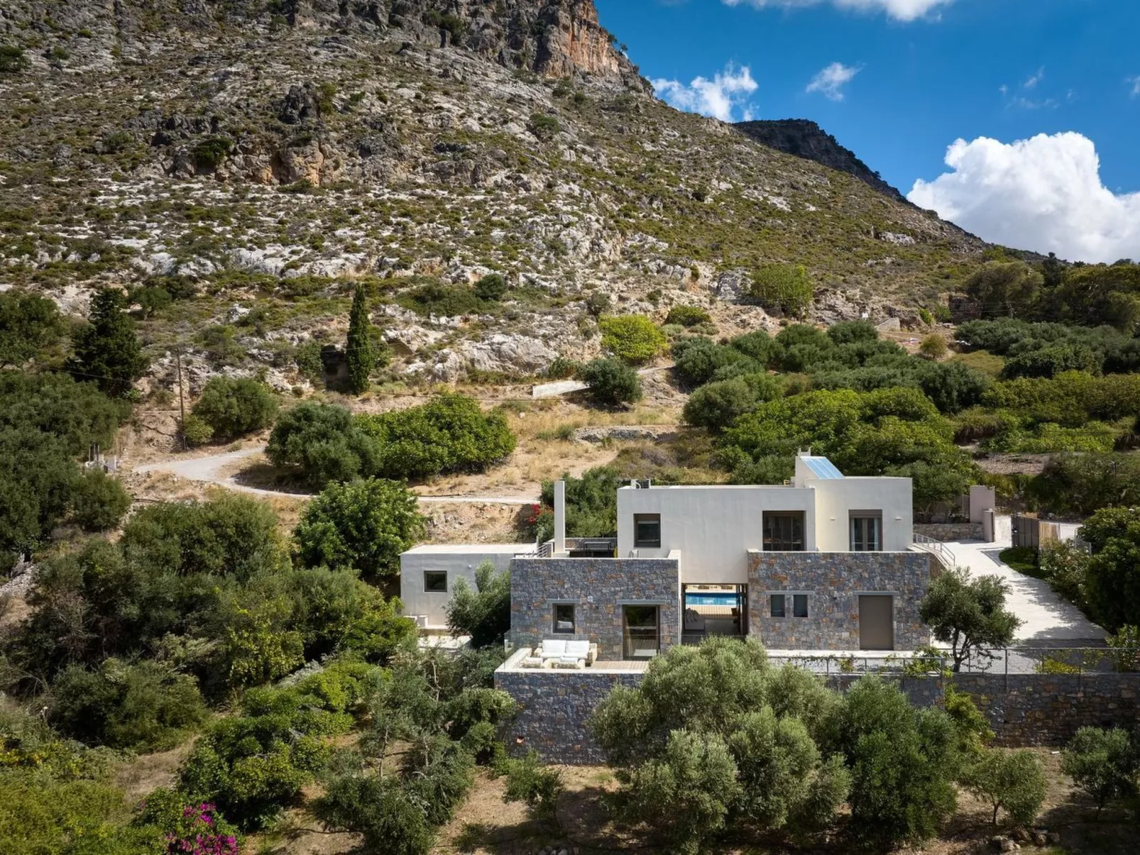 Villa Adagio mit Privatpool in Vrachasi, Kreta-Image-tags.info