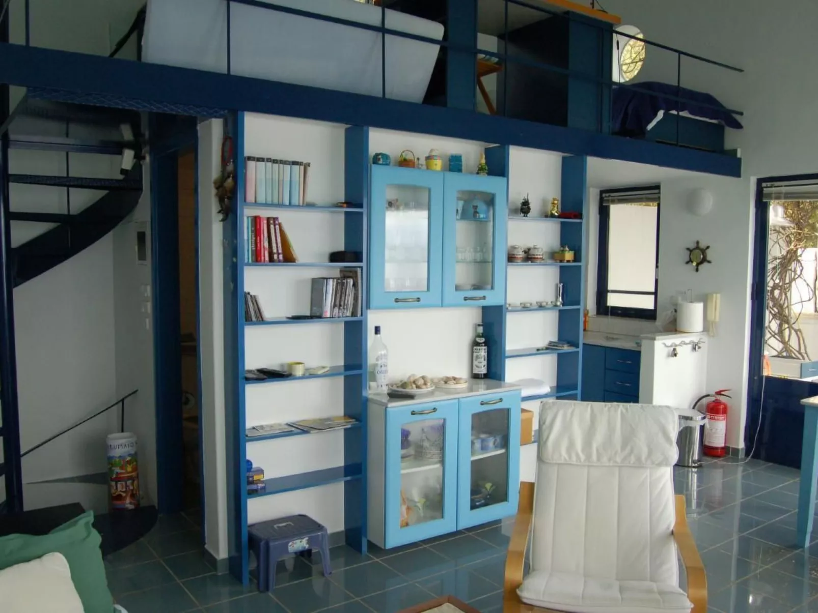 Mit Wasserblick-Binnen