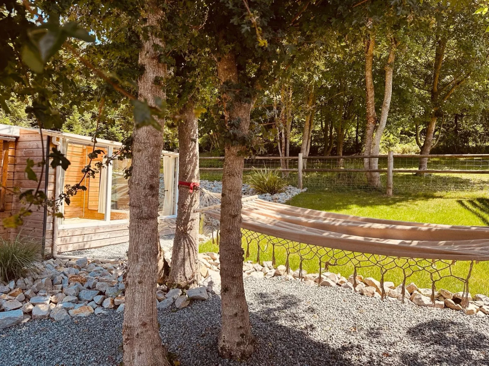 Mobilheim mit privatem Premium-Jacuzzi-Binnen