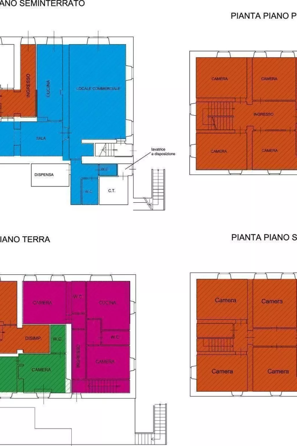 Wohnung in einer alten Villa mit Schwimmbad-Binnen