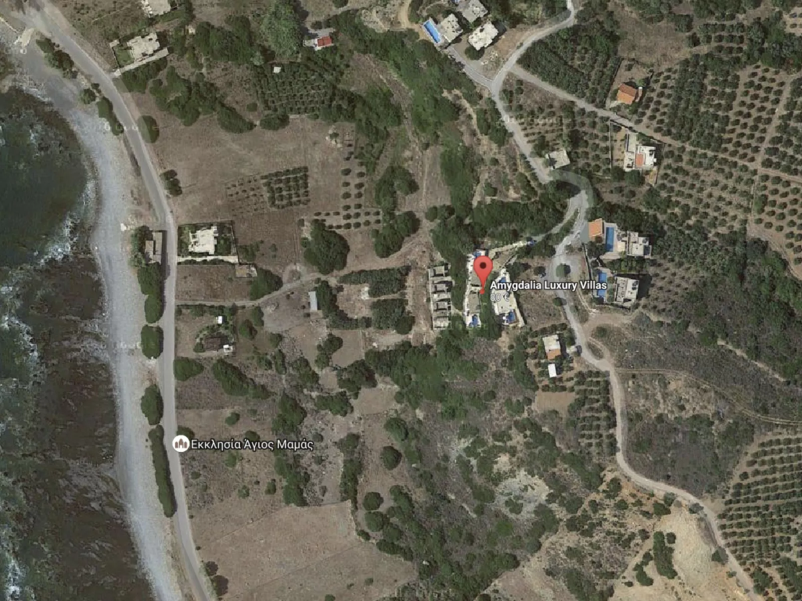 Steinvilla mit Meerblick bei Elafonissi-Buiten