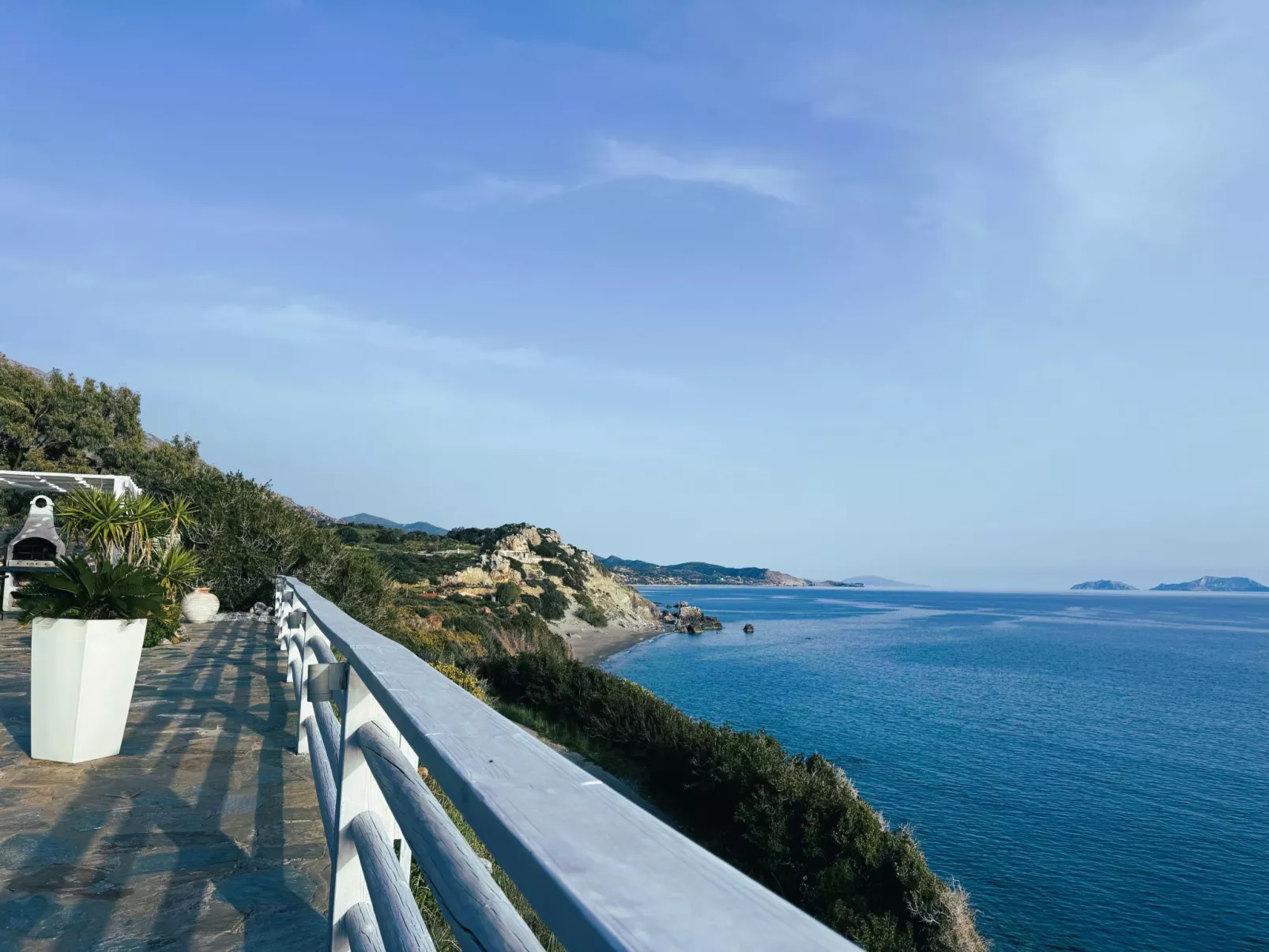 "Villa Chryssa" direkt am Strand-Buiten