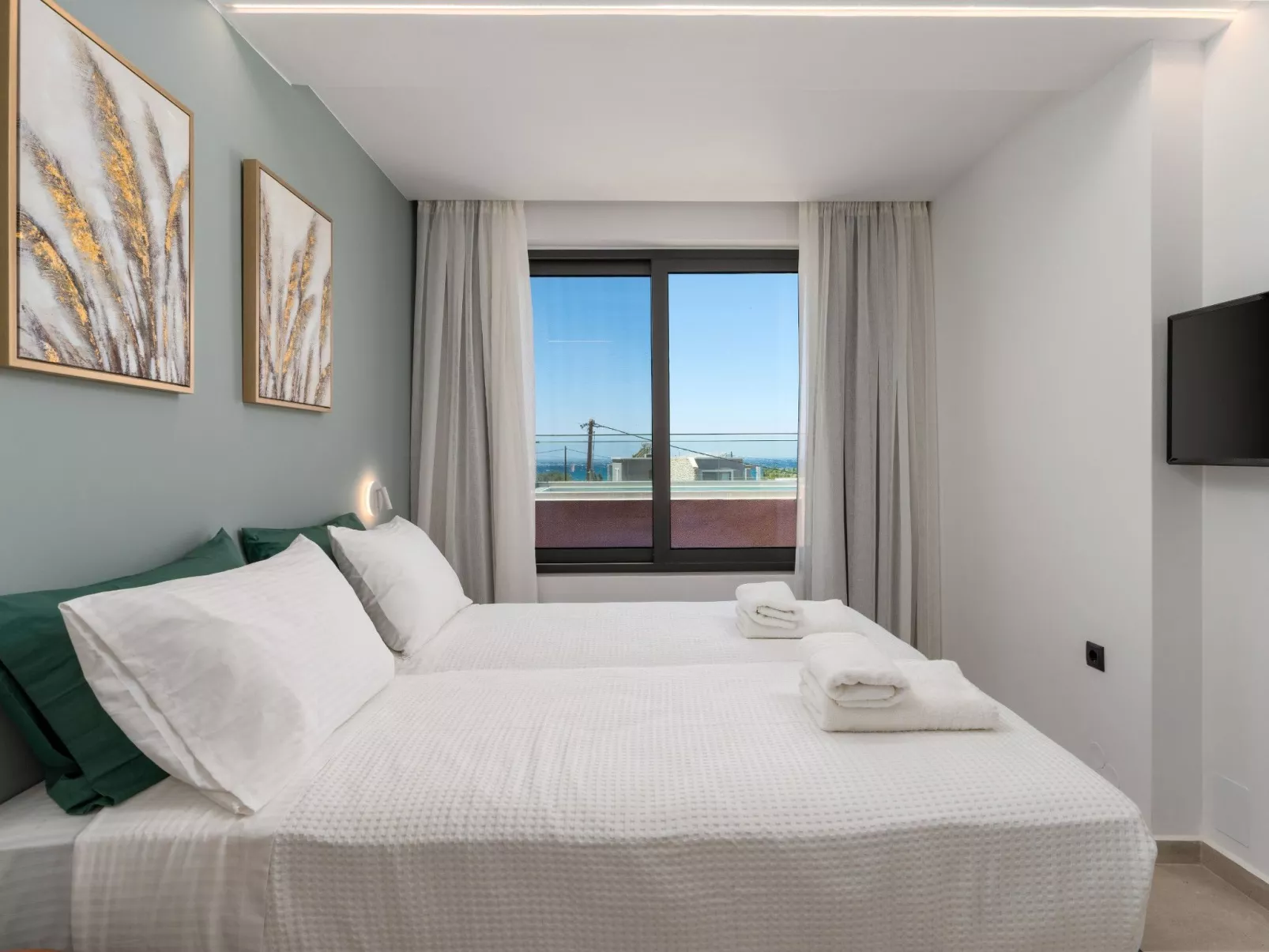 Neue Villa Dandelion, Privater Pool, 100m zum Strand-Binnen