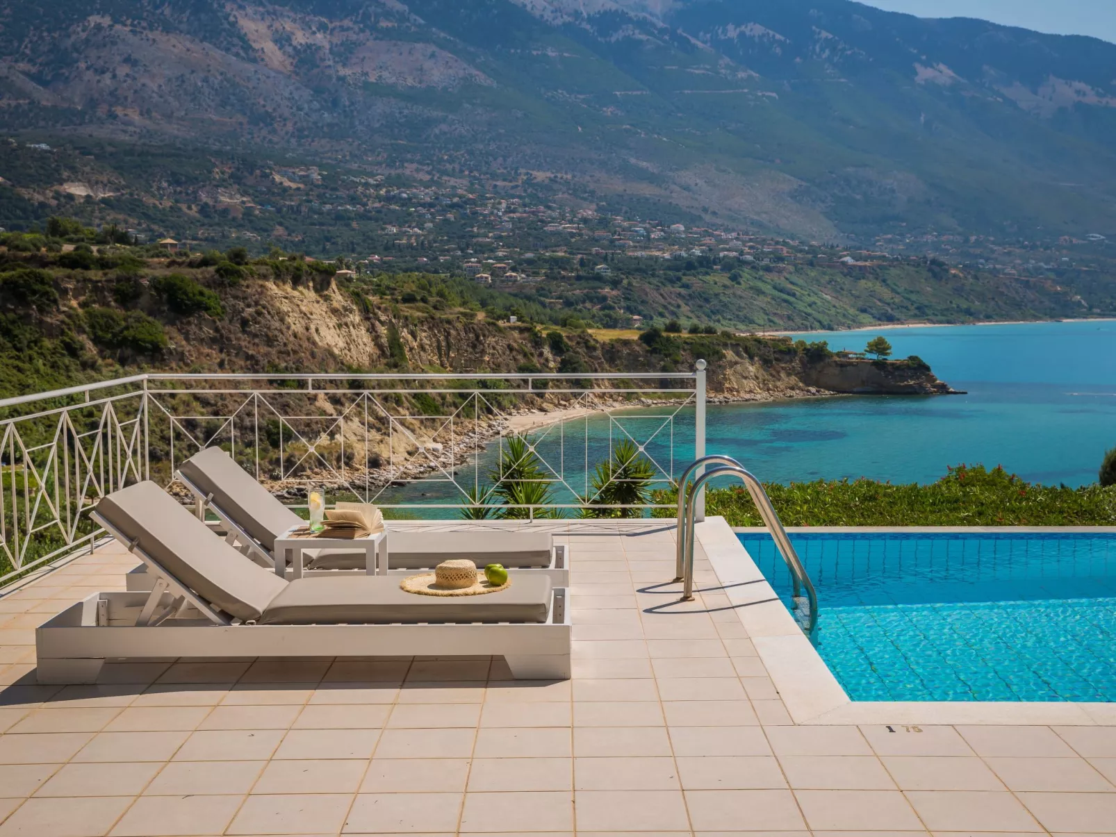 Luxusvilla Thalassa, direkt am Meer-Buiten