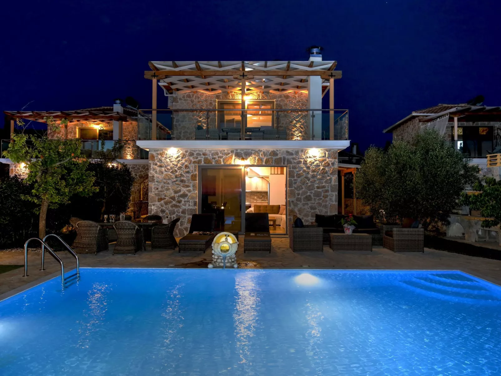 Luxuriöse Steinvilla Angela in der Nähe von Kathisma-Image-tags.info