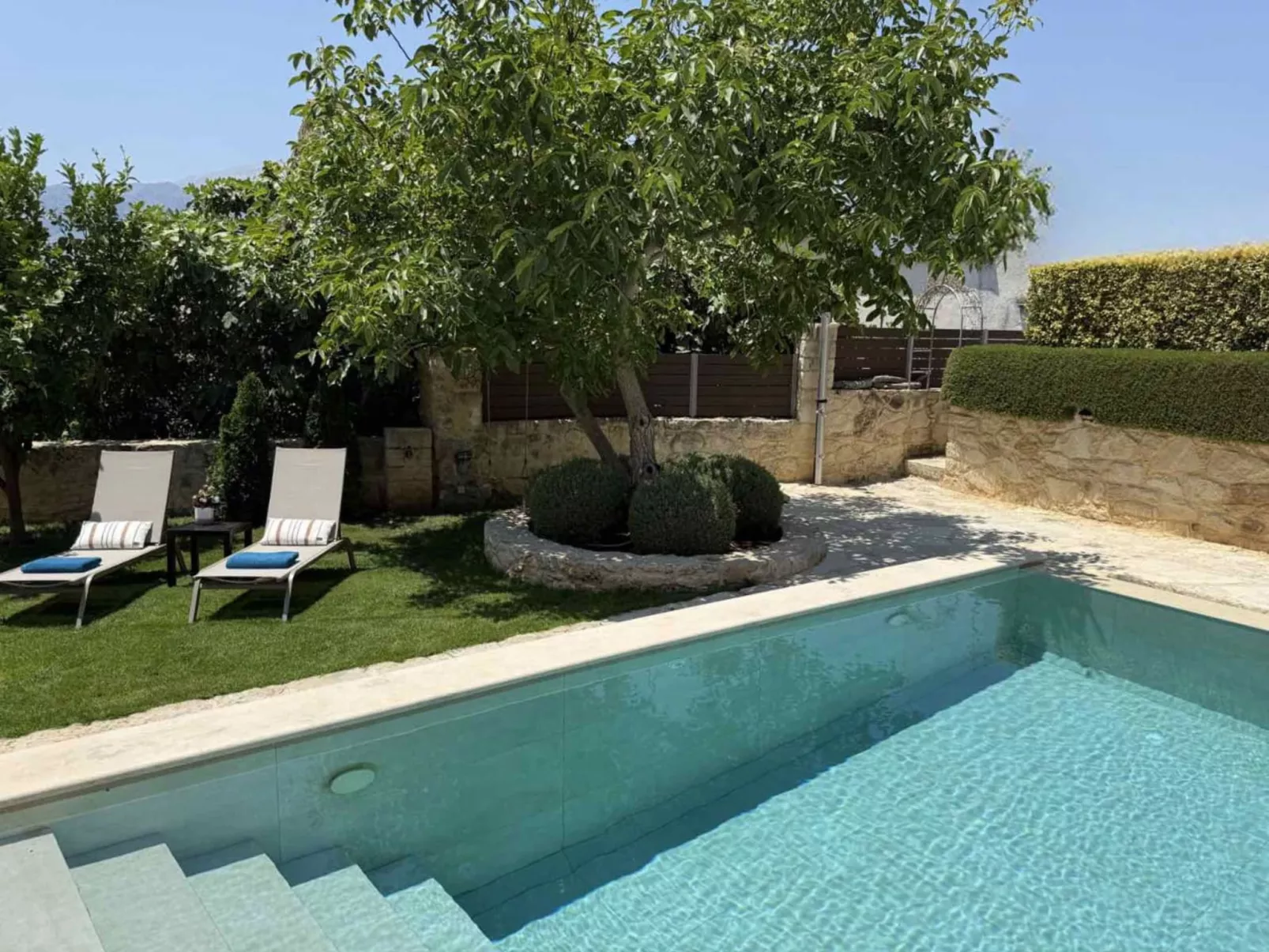 Artemis Apollonas Villa - Luxuriöse Flucht mit Pool-Buiten