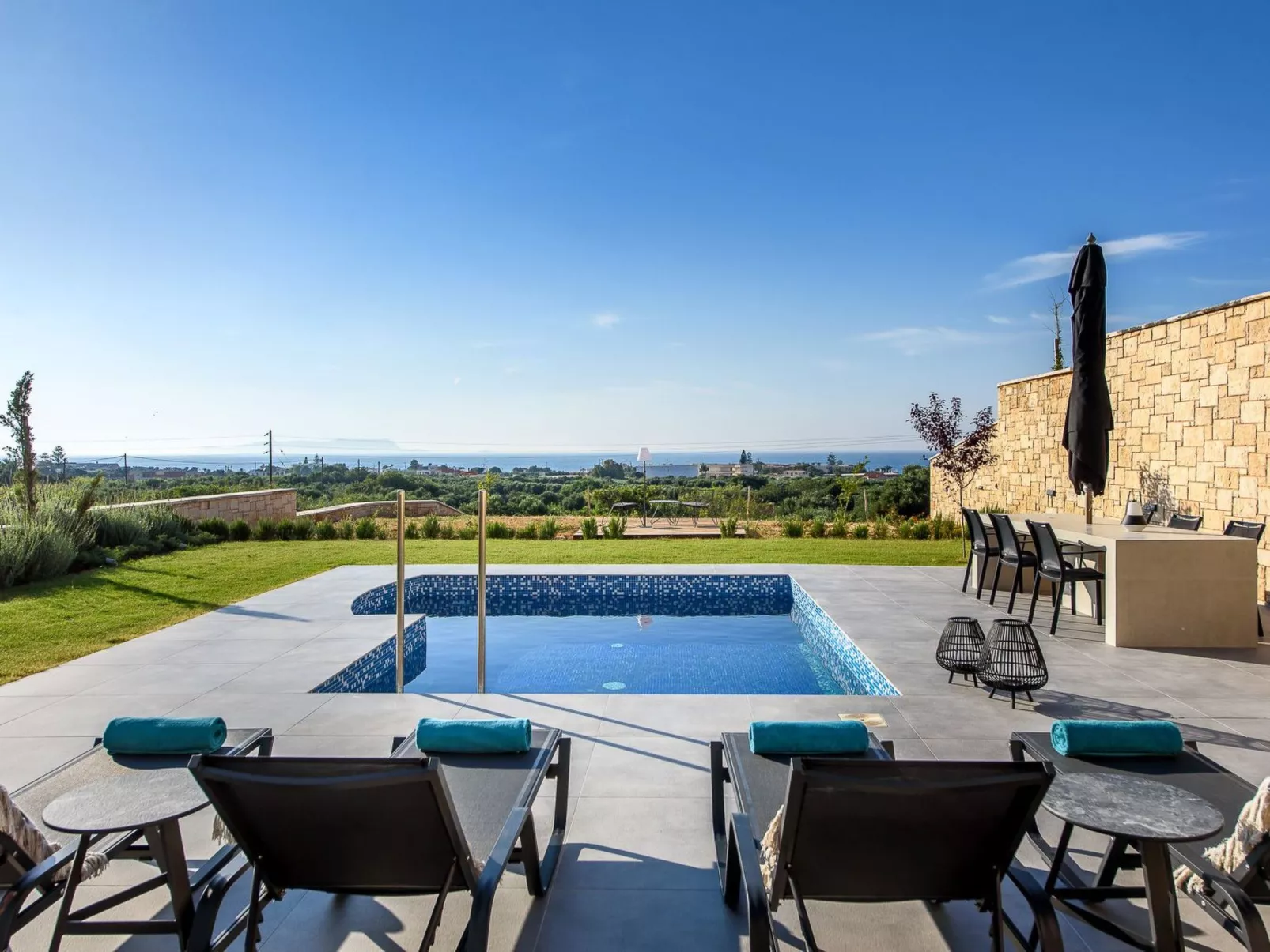 Caldera Anissaras Villen - Theros Konzept-Buiten