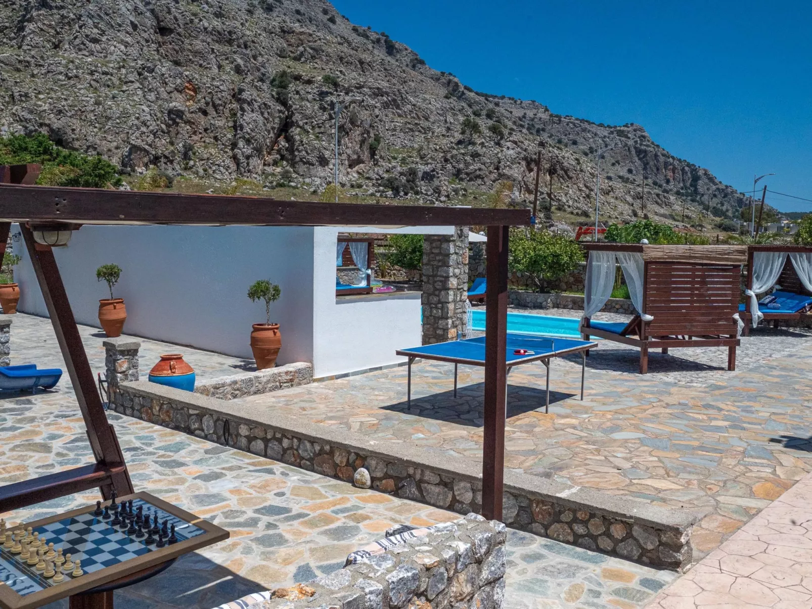 Villa Maripaul im Dorf Pefki-Buiten