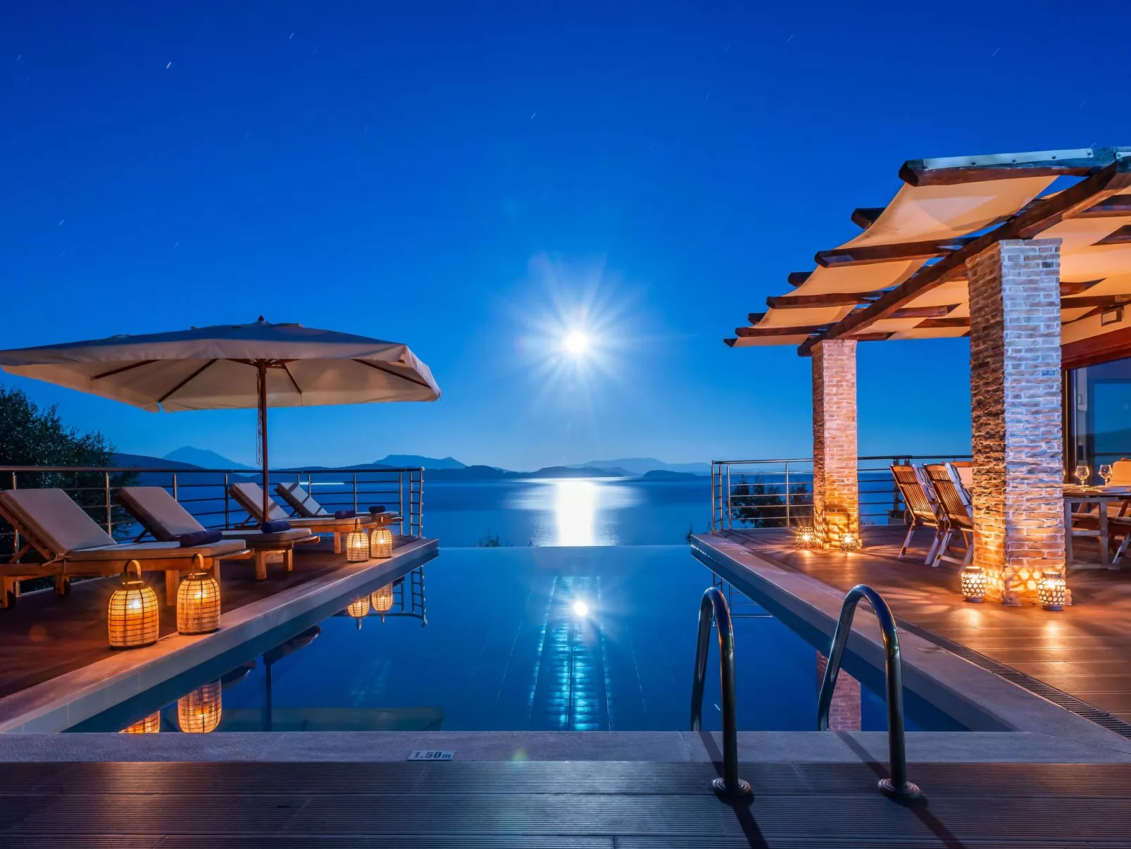 Marine Villa mit privatem Zugang zum Meer - Iris Villas-Buiten