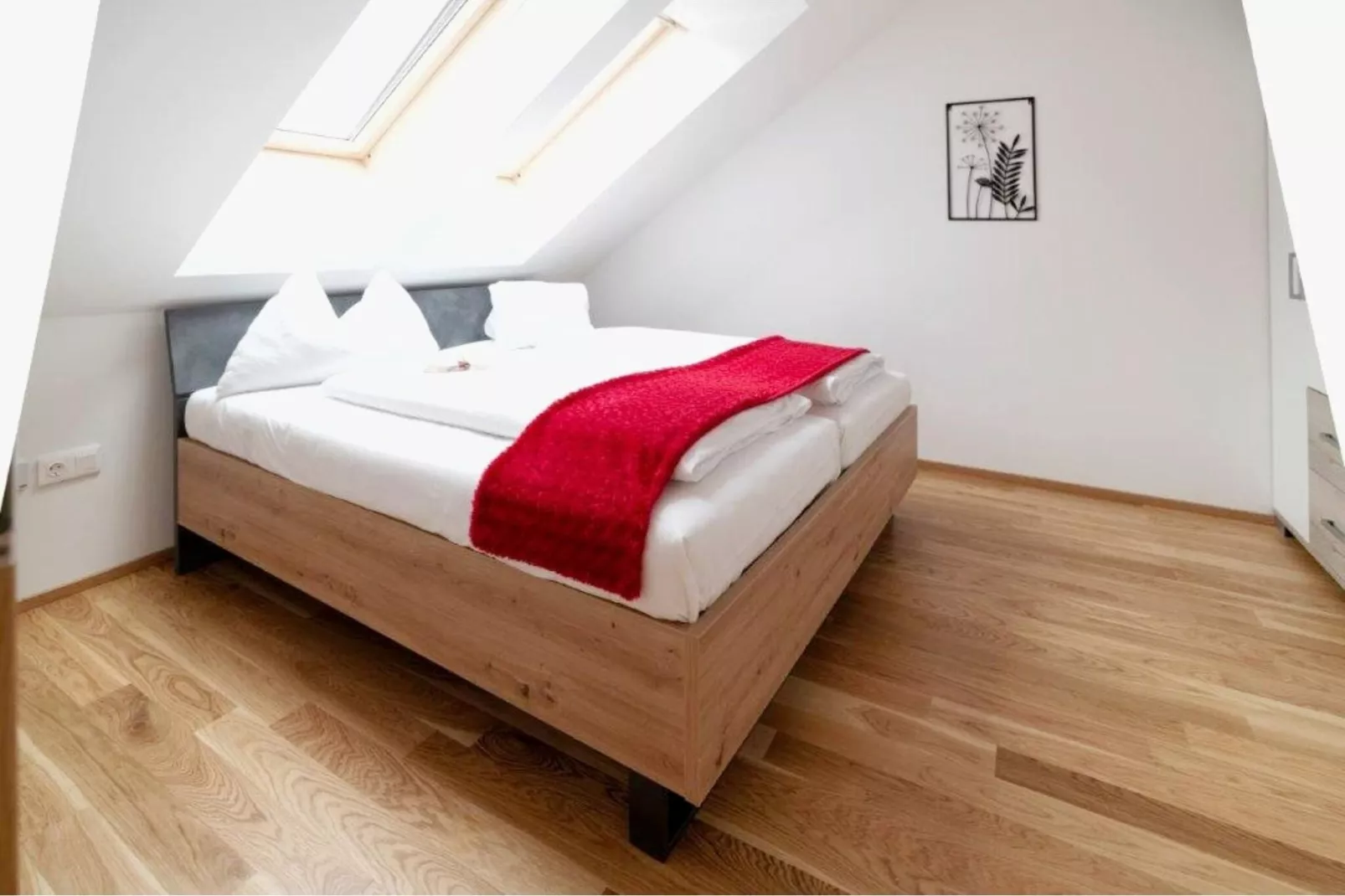 Apartment Triebenstein-Slaapkamer