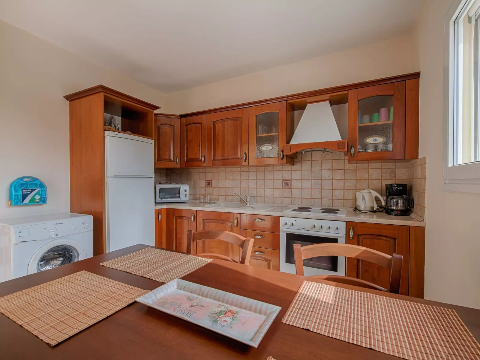 Ferienvilla Athena Classico mit Pool-Binnen