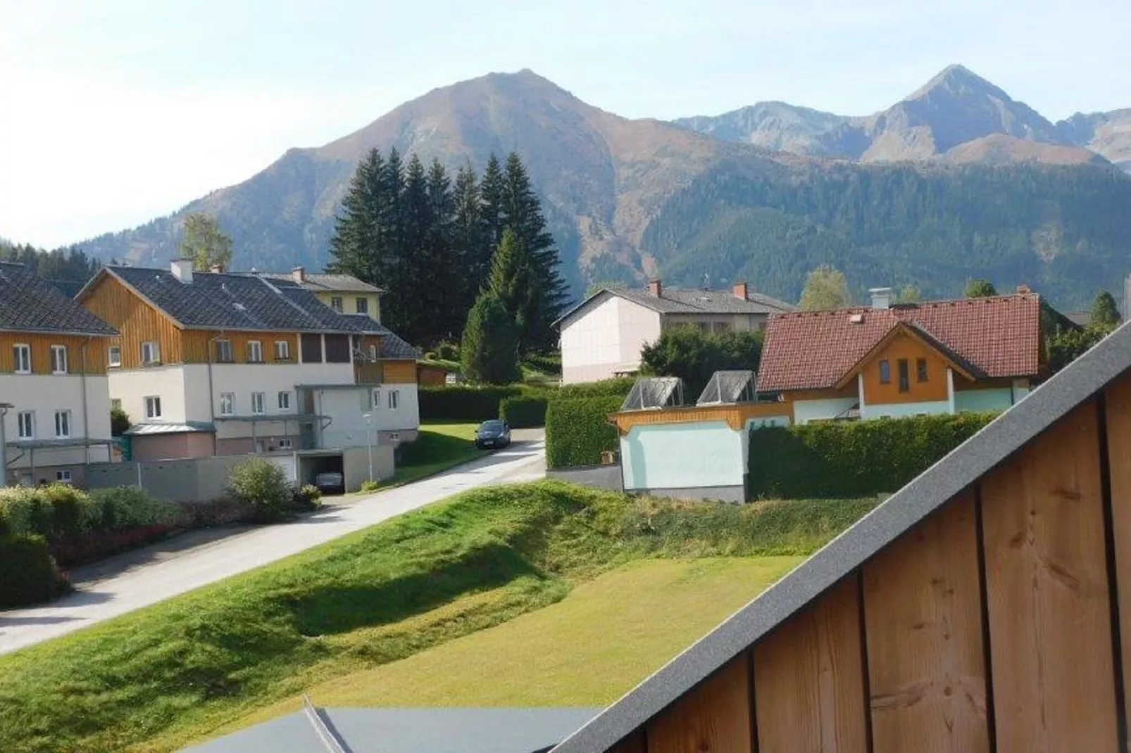 Apartment Triebenstein-Uitzicht zomer