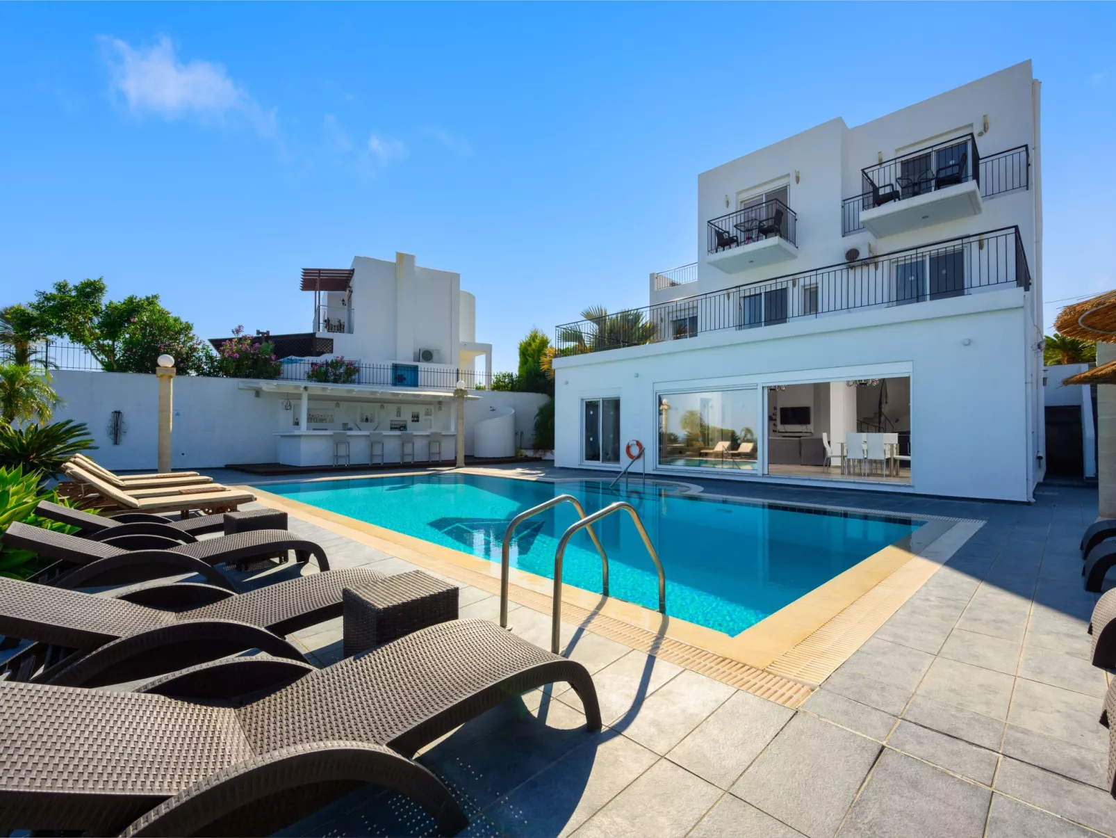 Charmante Diamond Villa in der Nähe von Gennadi Strand-Buiten