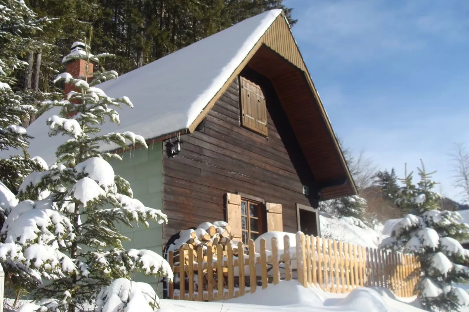 Panoramahütte Präbichl-Exterieur winter