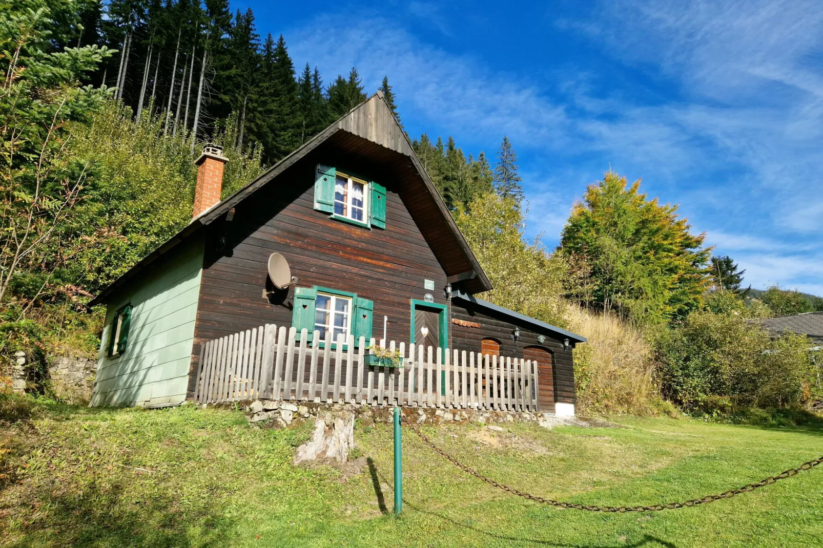 Panoramahütte Präbichl-Buitenkant zomer