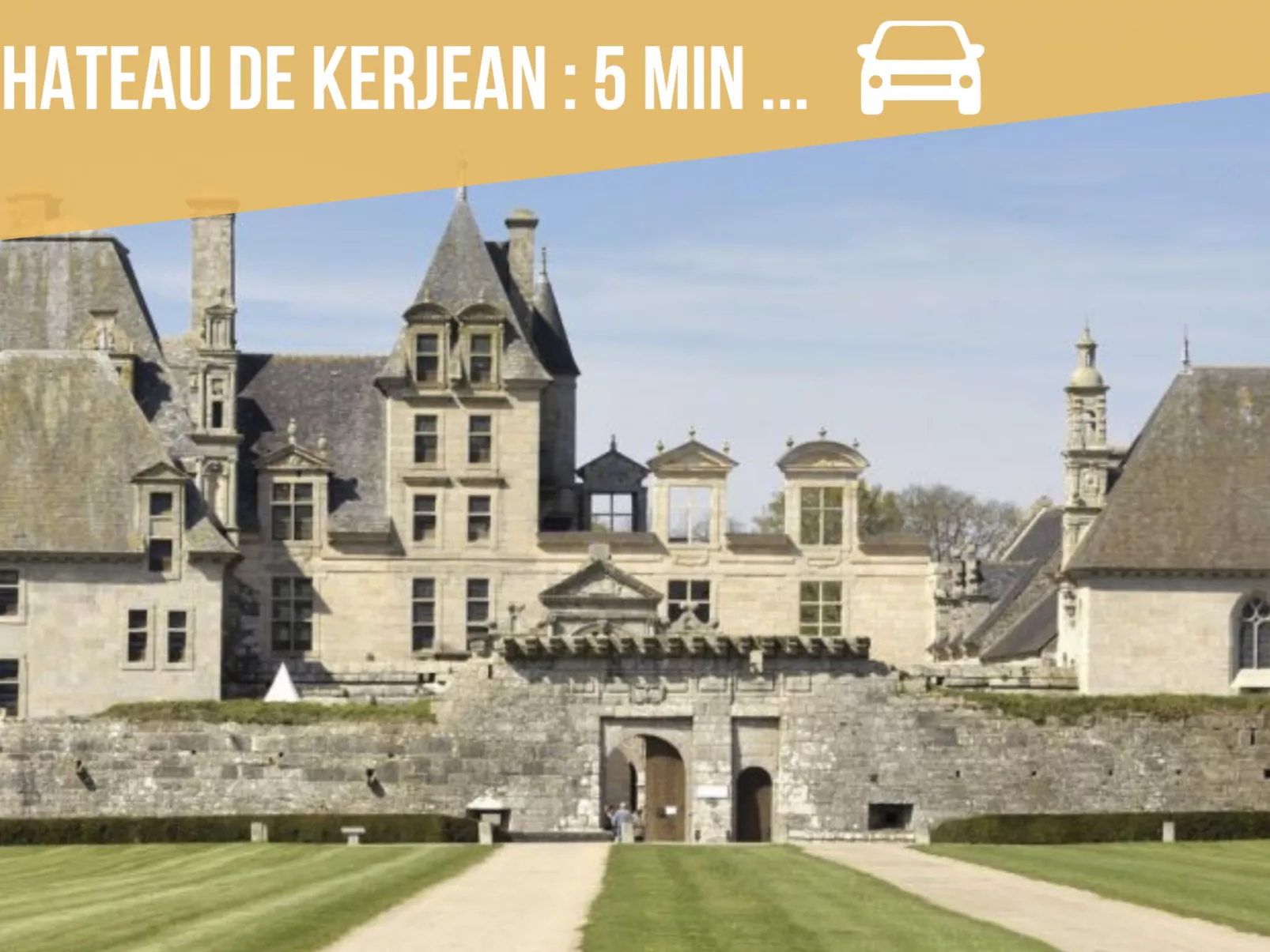 Das Dolmengebäude Clara-Buiten