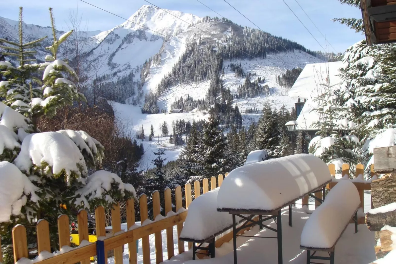Panoramahütte Präbichl-Uitzicht winter