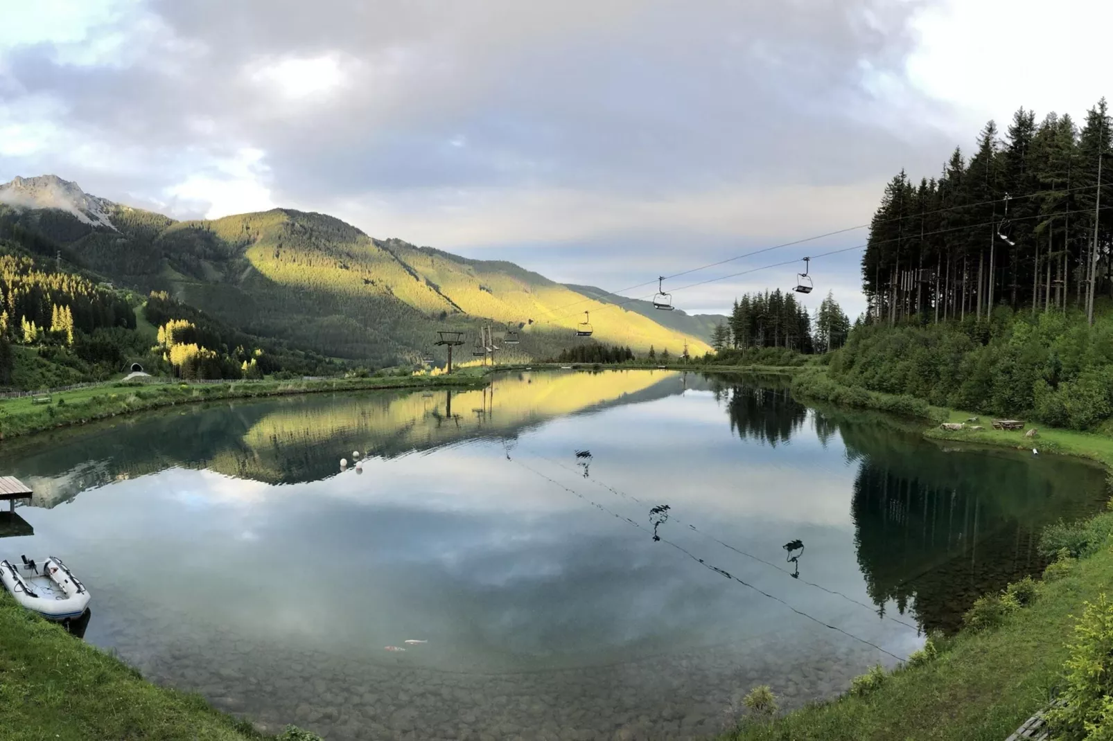 Panoramahütte Präbichl-Gebieden zomer 20km