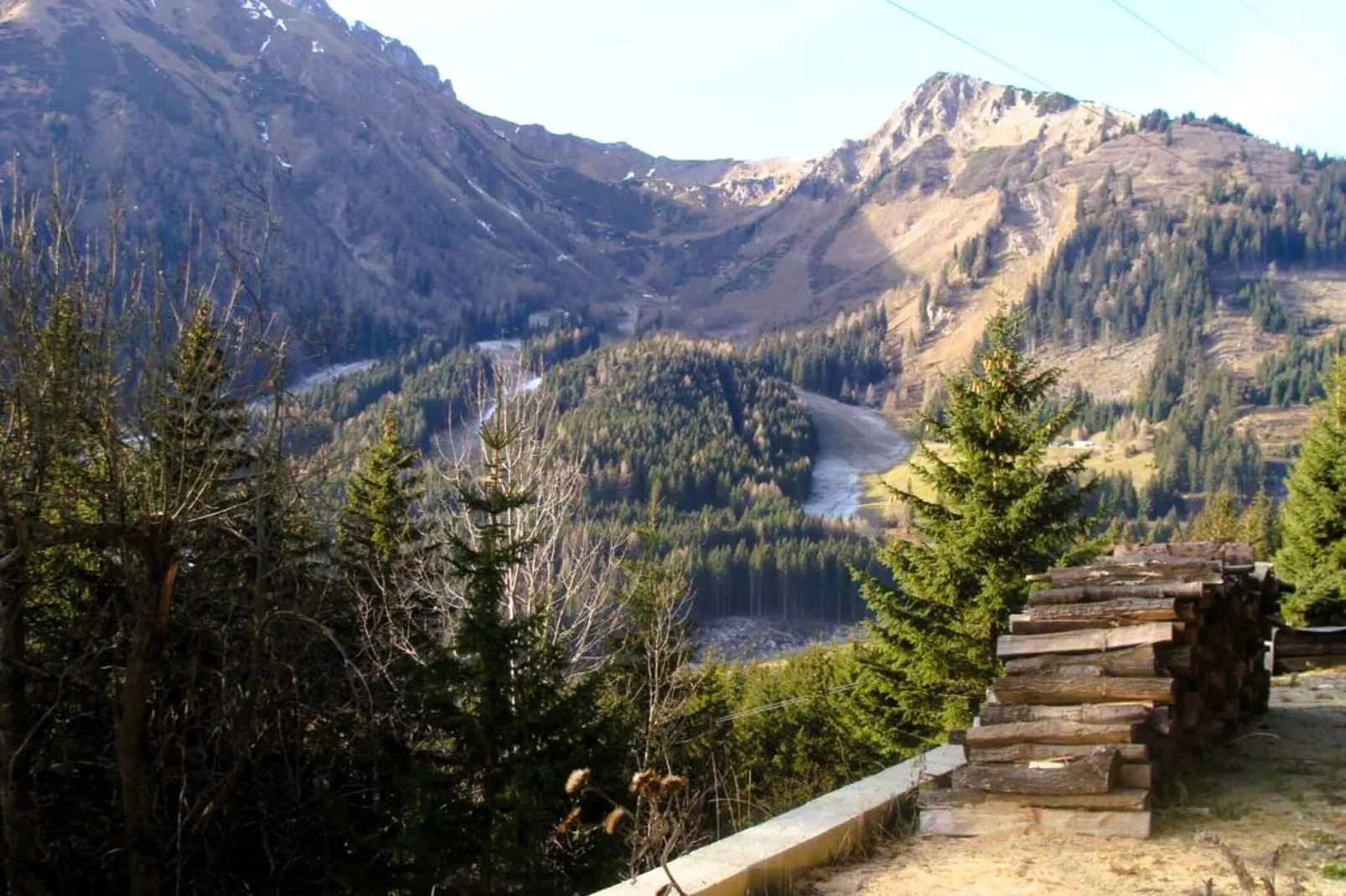 Panoramahütte Präbichl-Uitzicht zomer