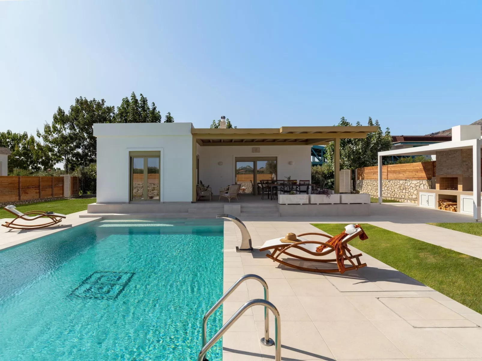 Klimatisierte Villa Elia-Buiten