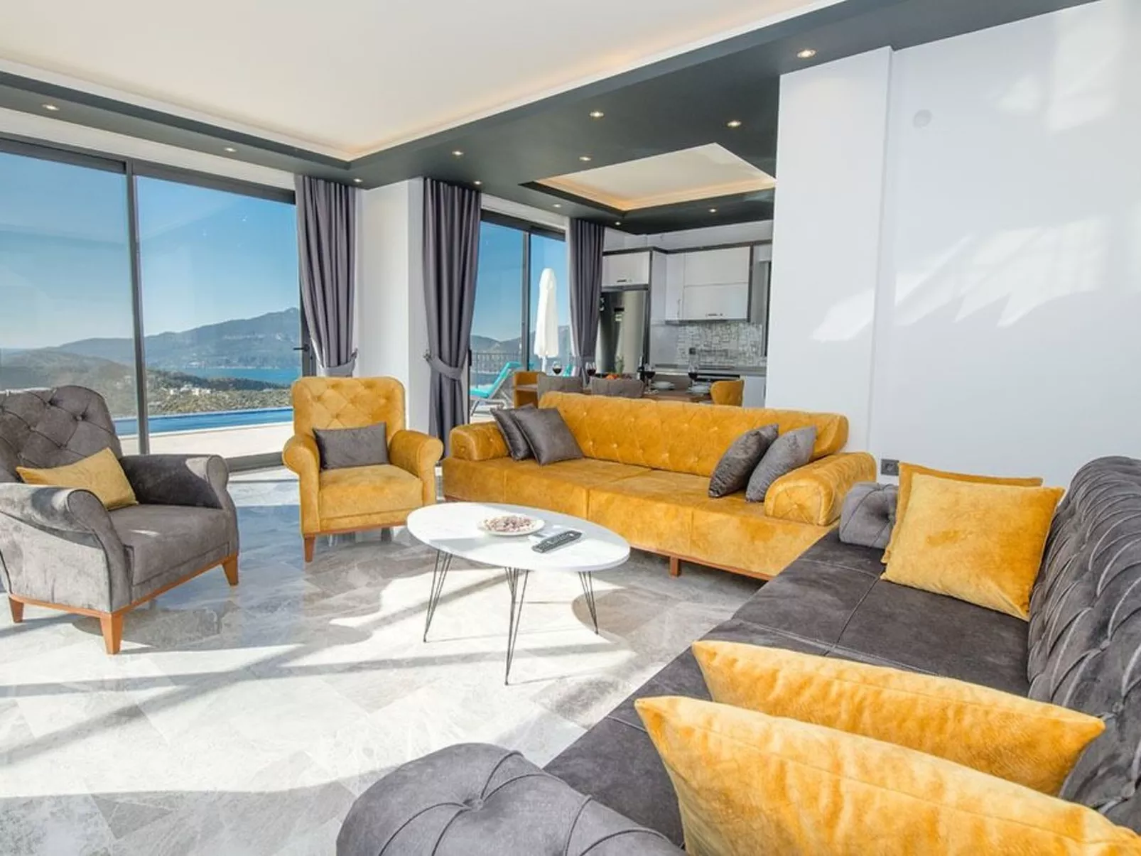 Villa Starline 1 mit Meerblick in Antalya-Kalkan-Binnen