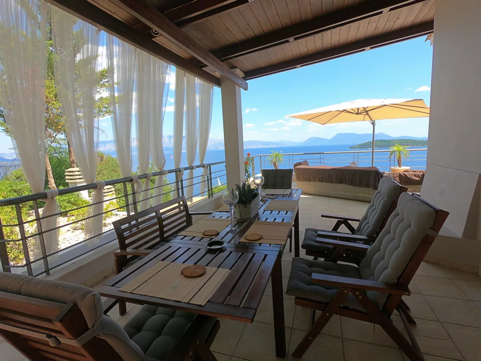 Luxuriöse Ferienvilla für 8 Personen-Binnen