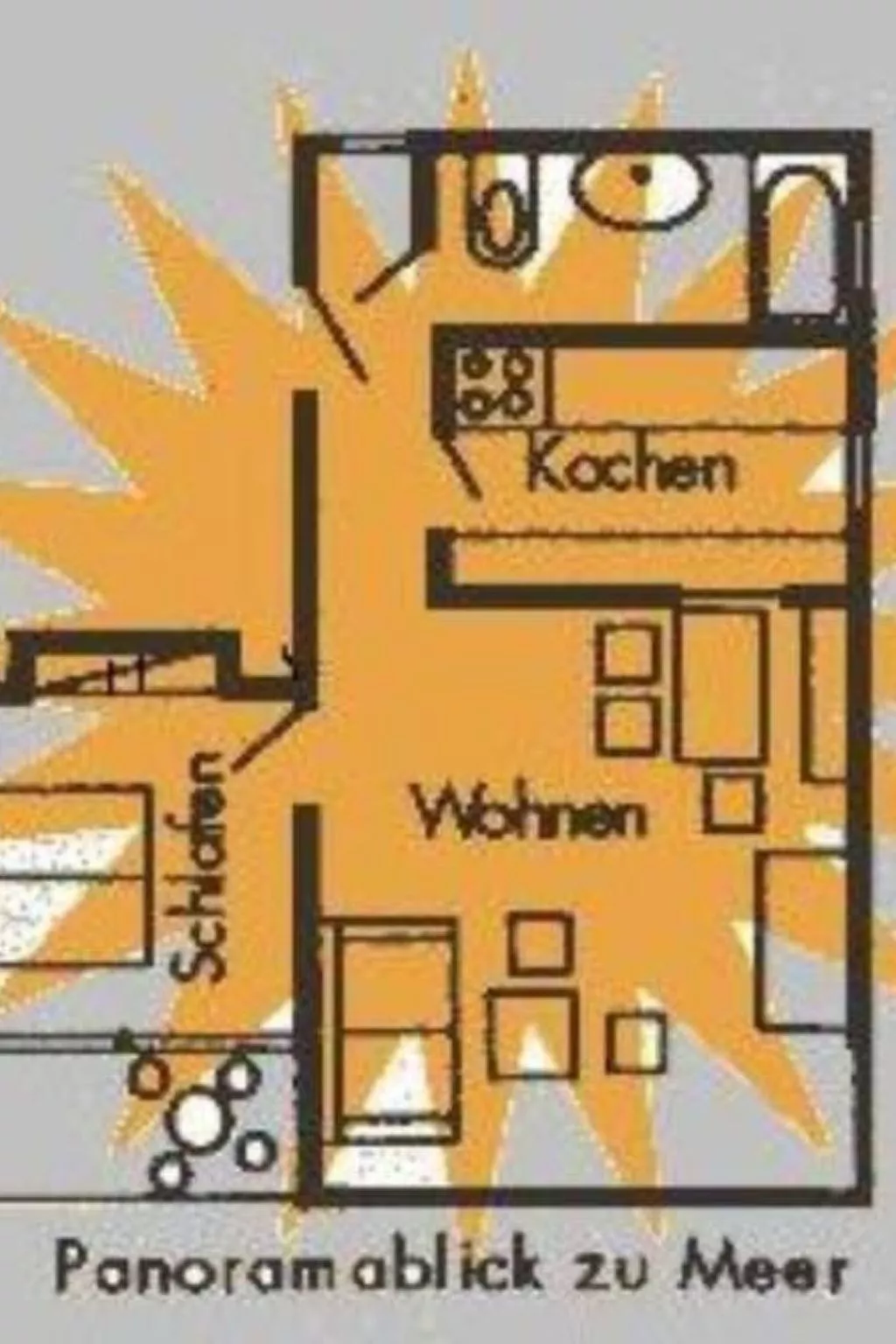 Appartement mit Aussicht auf das Wasser-Image-tags.info