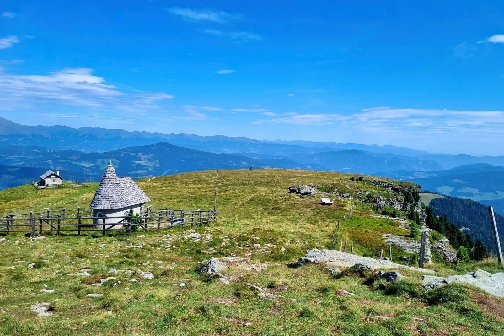 Schneiderhütte-Gebieden zomer 5km