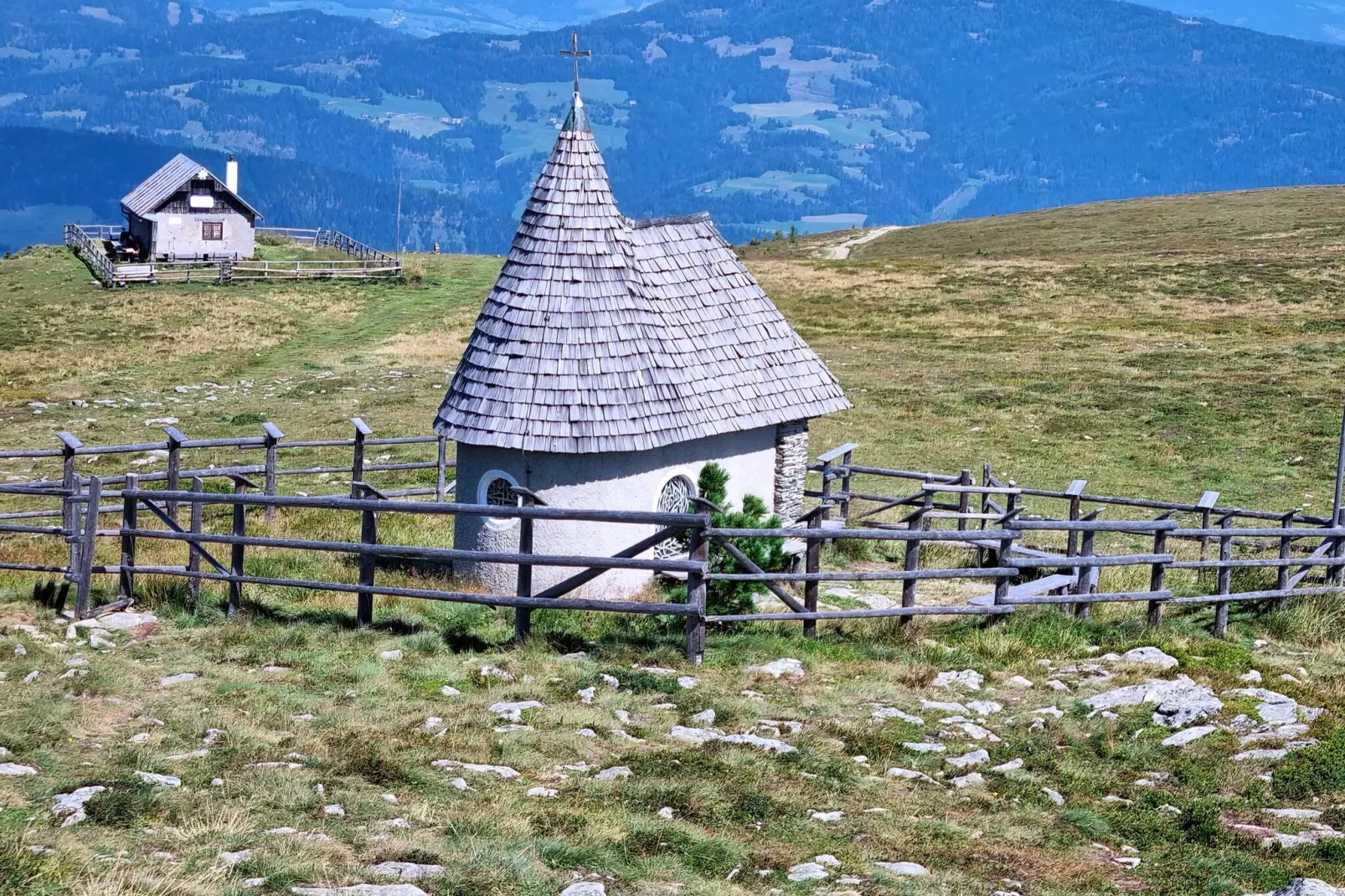 Schneiderhütte-Gebieden zomer 5km