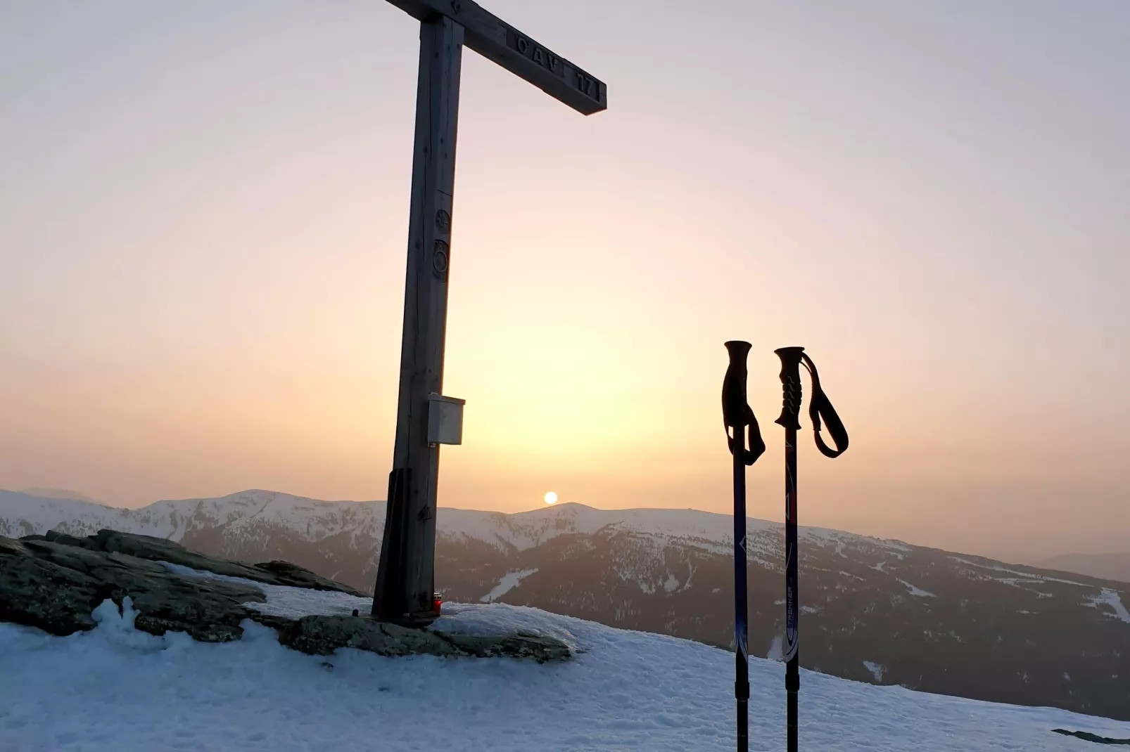 Schneiderhütte-Gebied winter 5km