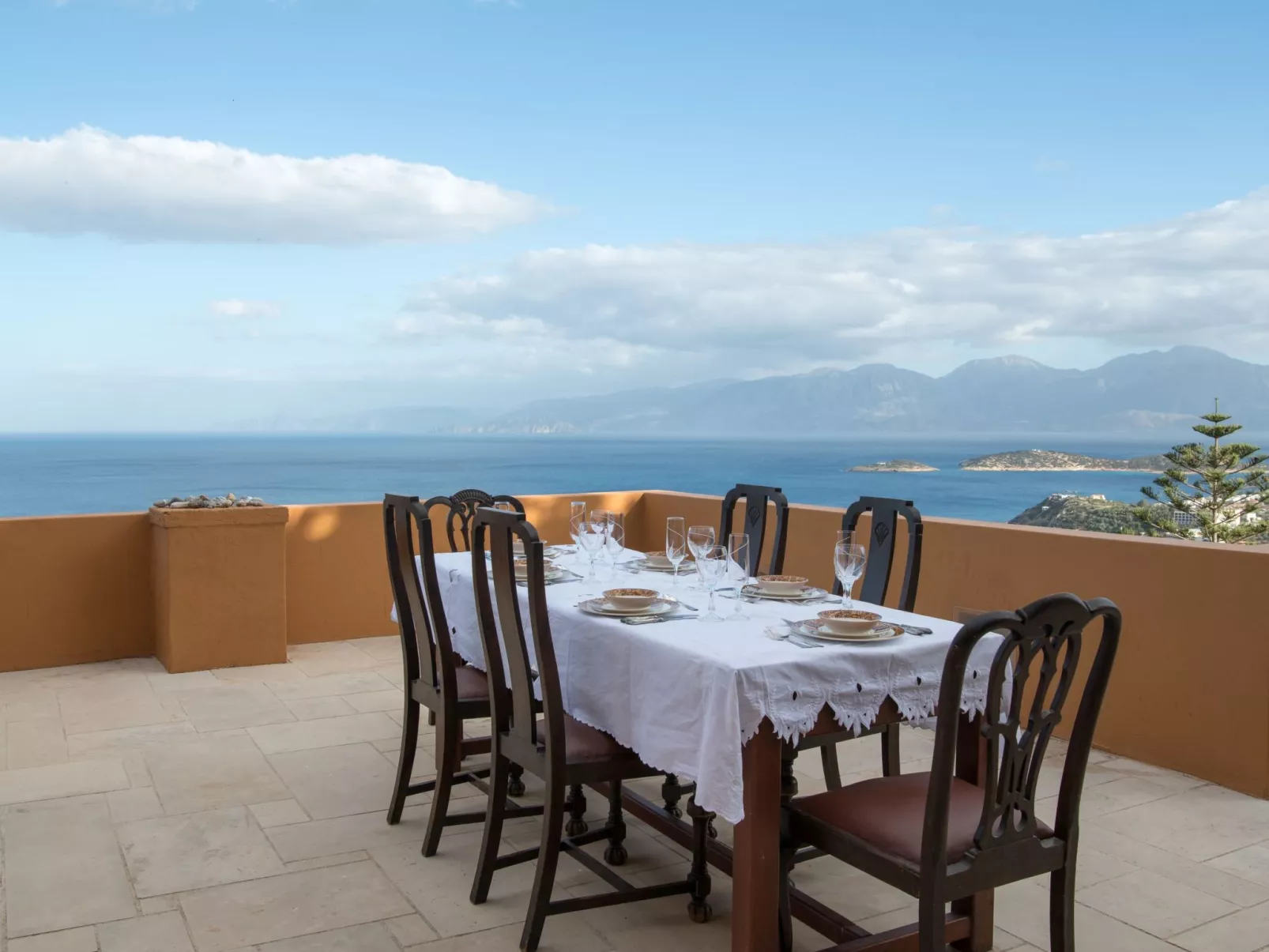 Villa "Mirabello suites" mit herrlicher Aussicht-Binnen