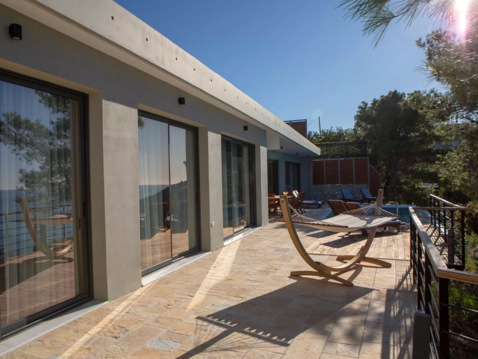 Milos Bay Villas- Brandneue moderne Villa mit spektakulärem Blick auf den Stran-Buiten