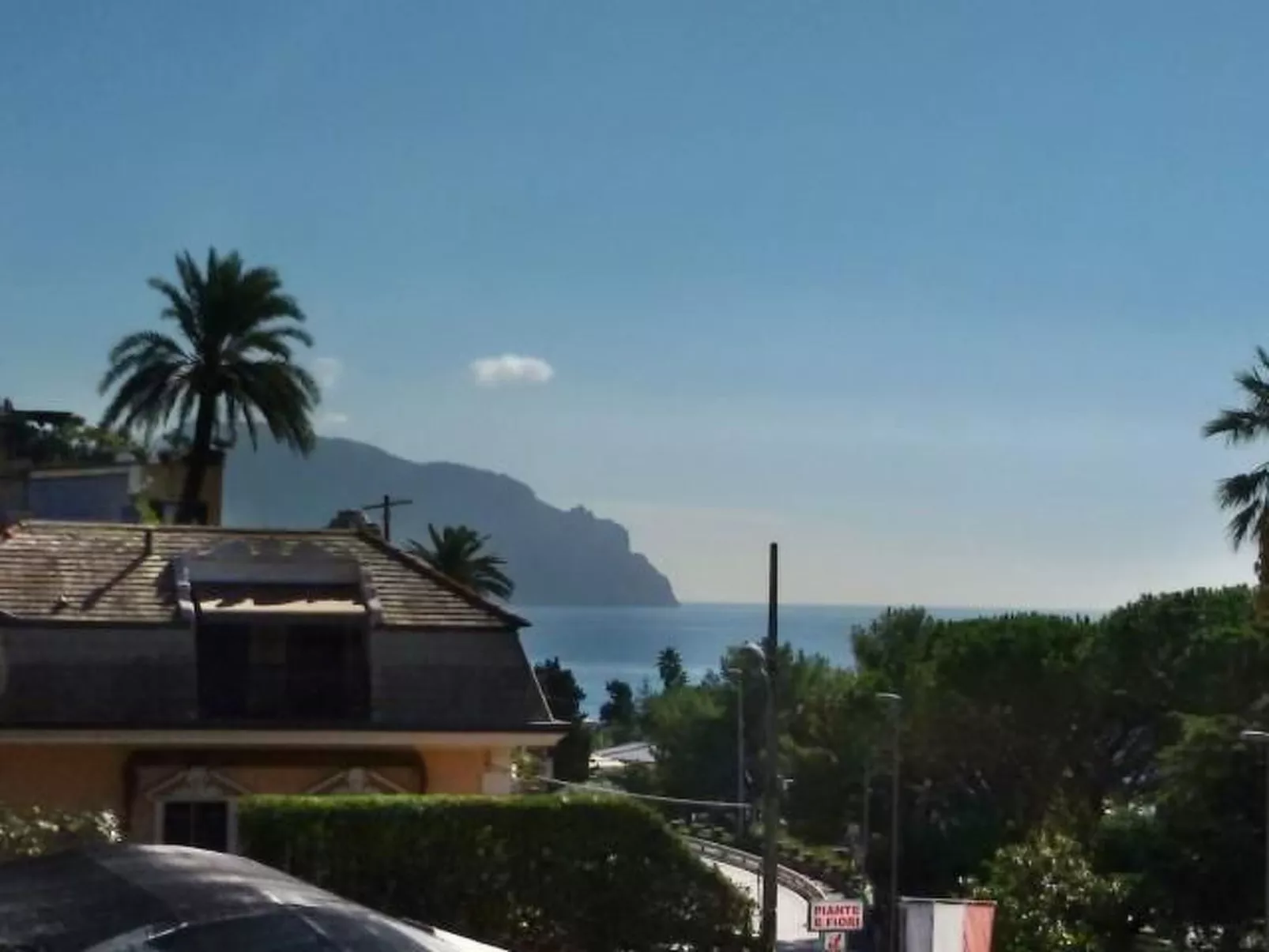 Gemütliche Wohnung in Bogliasco und Panoramablick-Buiten