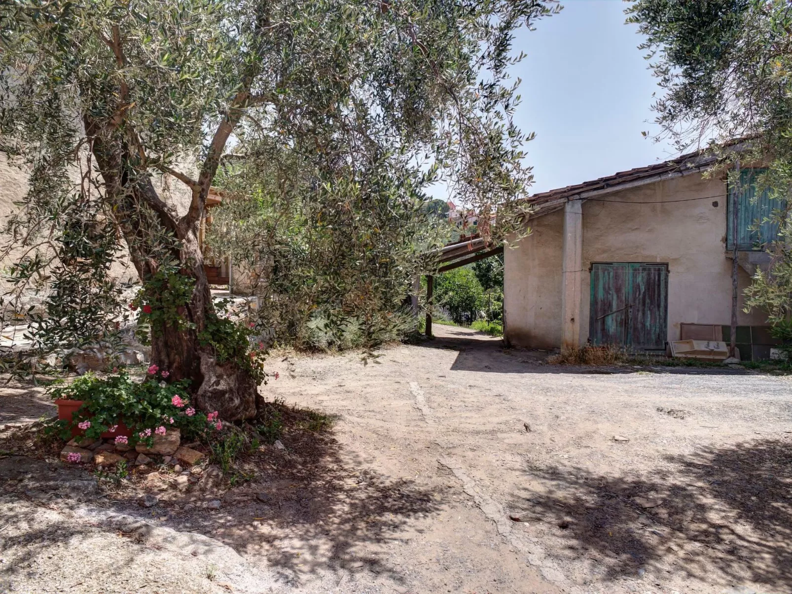 Charmantes Appartment in Diano San Pietro-Buiten