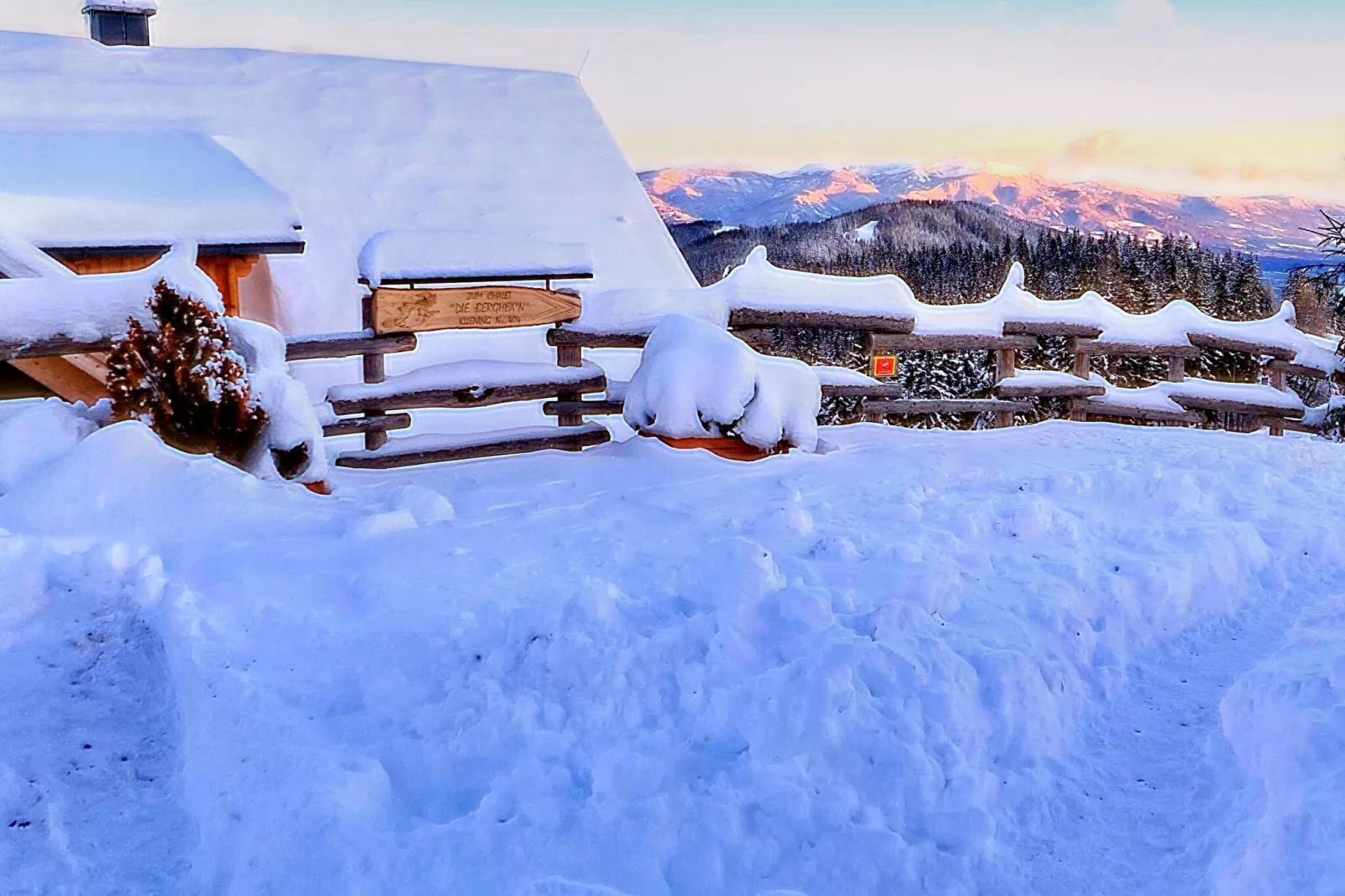 Chalet Die Berghex'n-Tuin winter