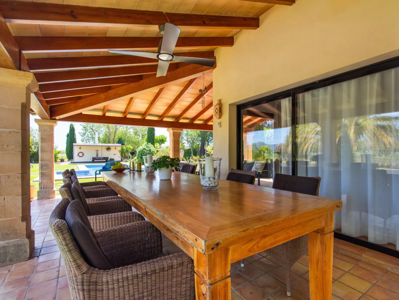 Villa Moliner ; Ruhe in 3,5 km Entfernung vom Strand von Llenaire-Buiten