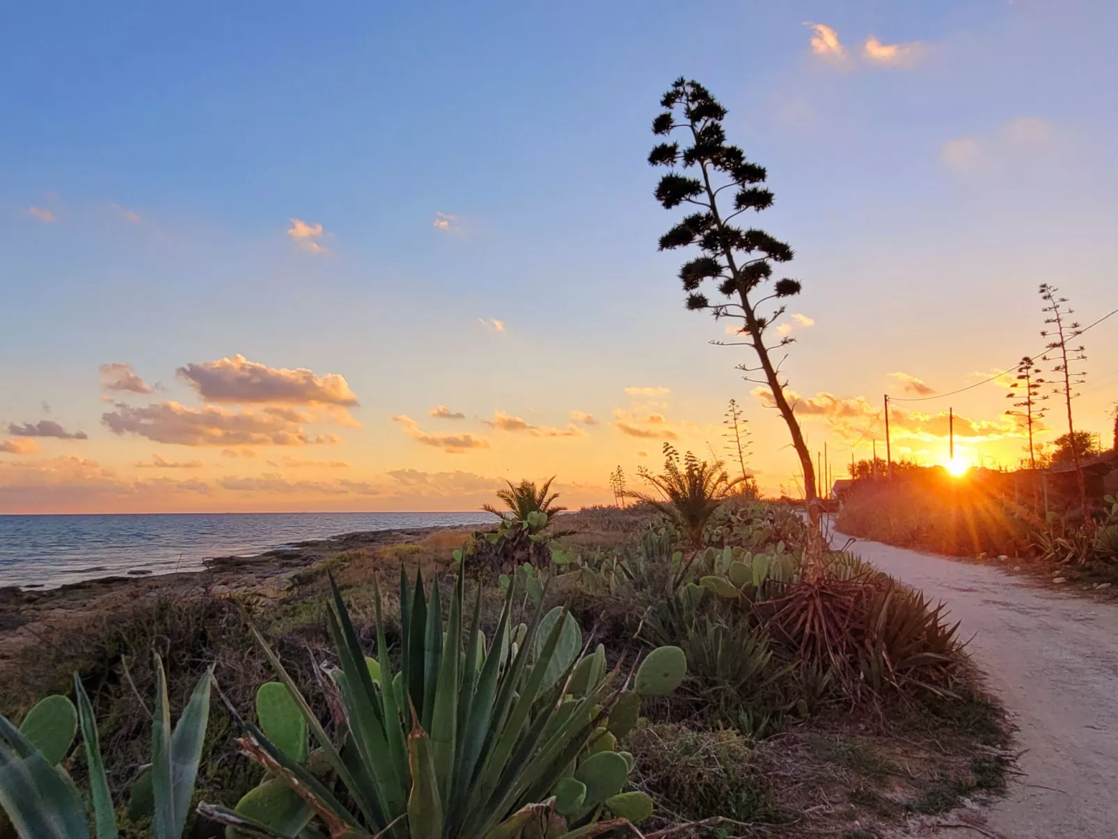 Villa Matilde: Kleine Ferienwohnung mit Meerblick-Binnen