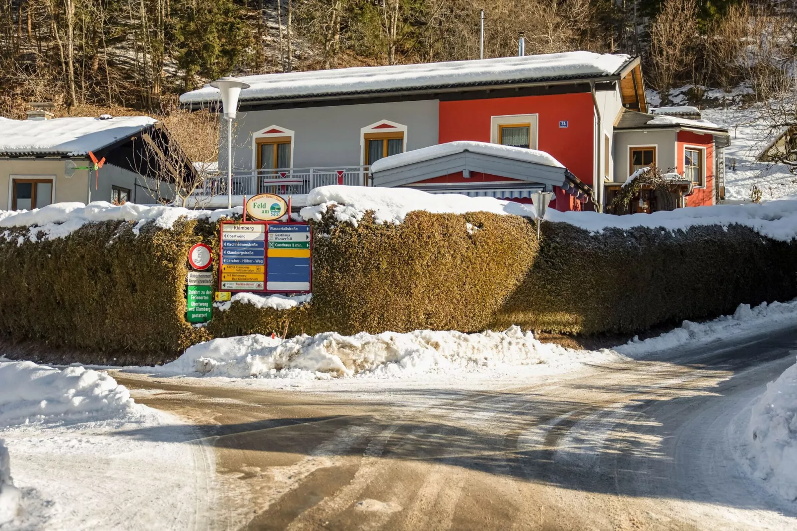 Haus Wasserfall XL-Gebied winter 5km