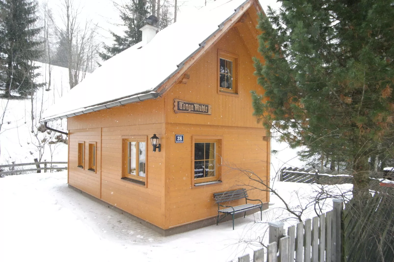 Tonga Mühle-Exterieur winter