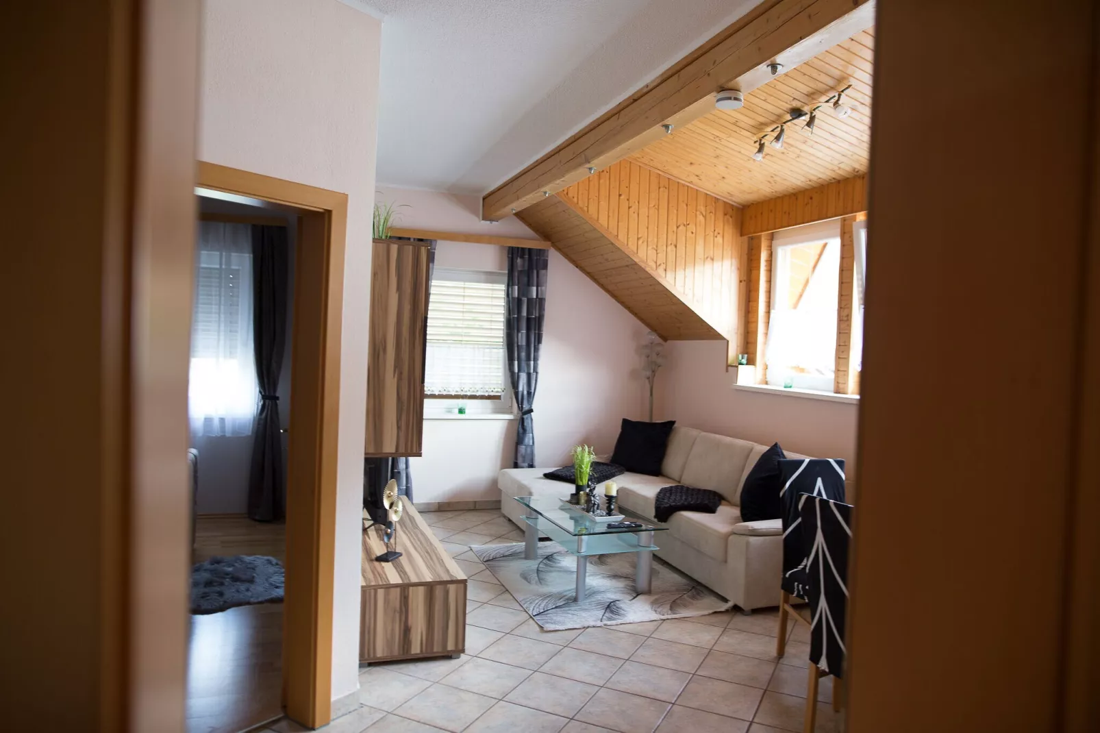 Ferienwohnung in Arnnoldstein-Woonkamer