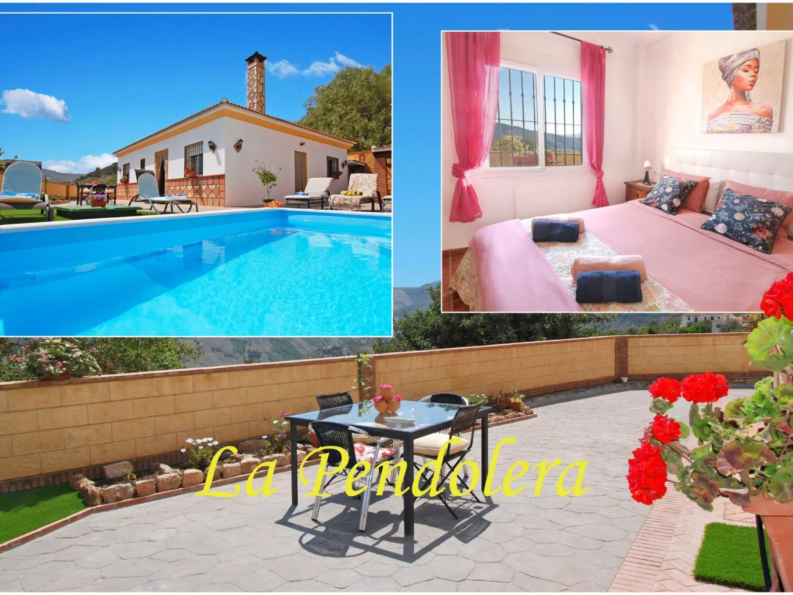 Ganzes Haus in Comares mit abschließbarem Parkplatz-Binnen