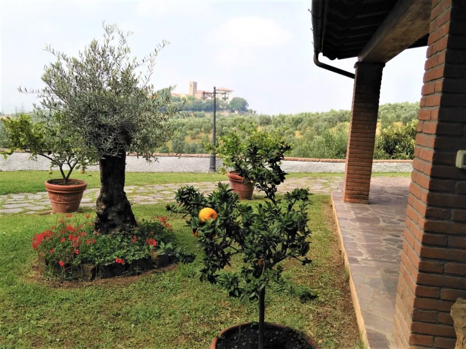 Toskanische Villa 14 Personen Ultra-Panoramapool-Buiten