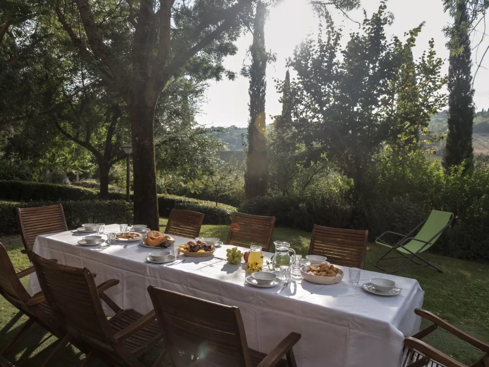 Wohnung Montalcino - Buiten