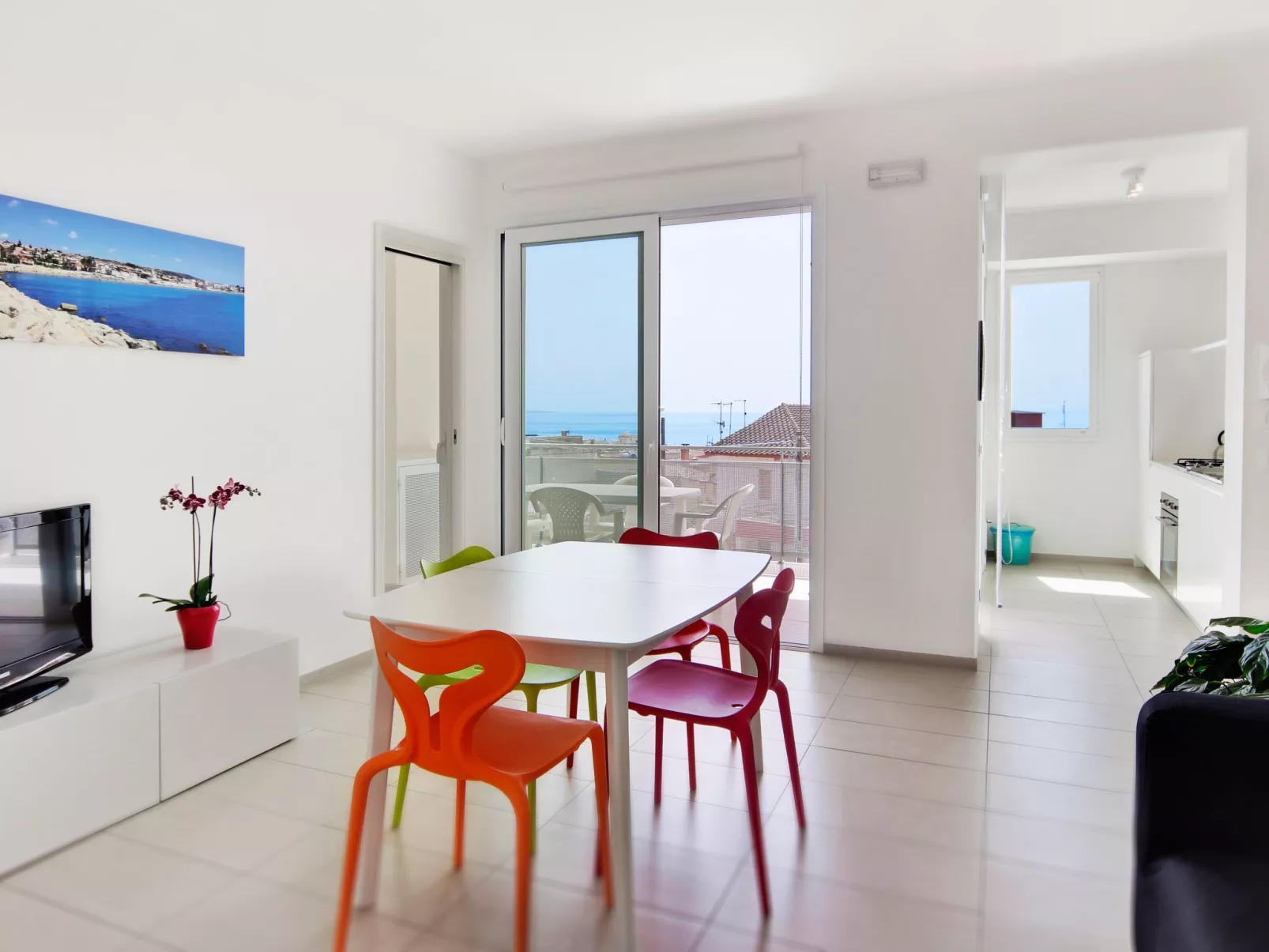 Appartamento vista mare con 2 camere da letto