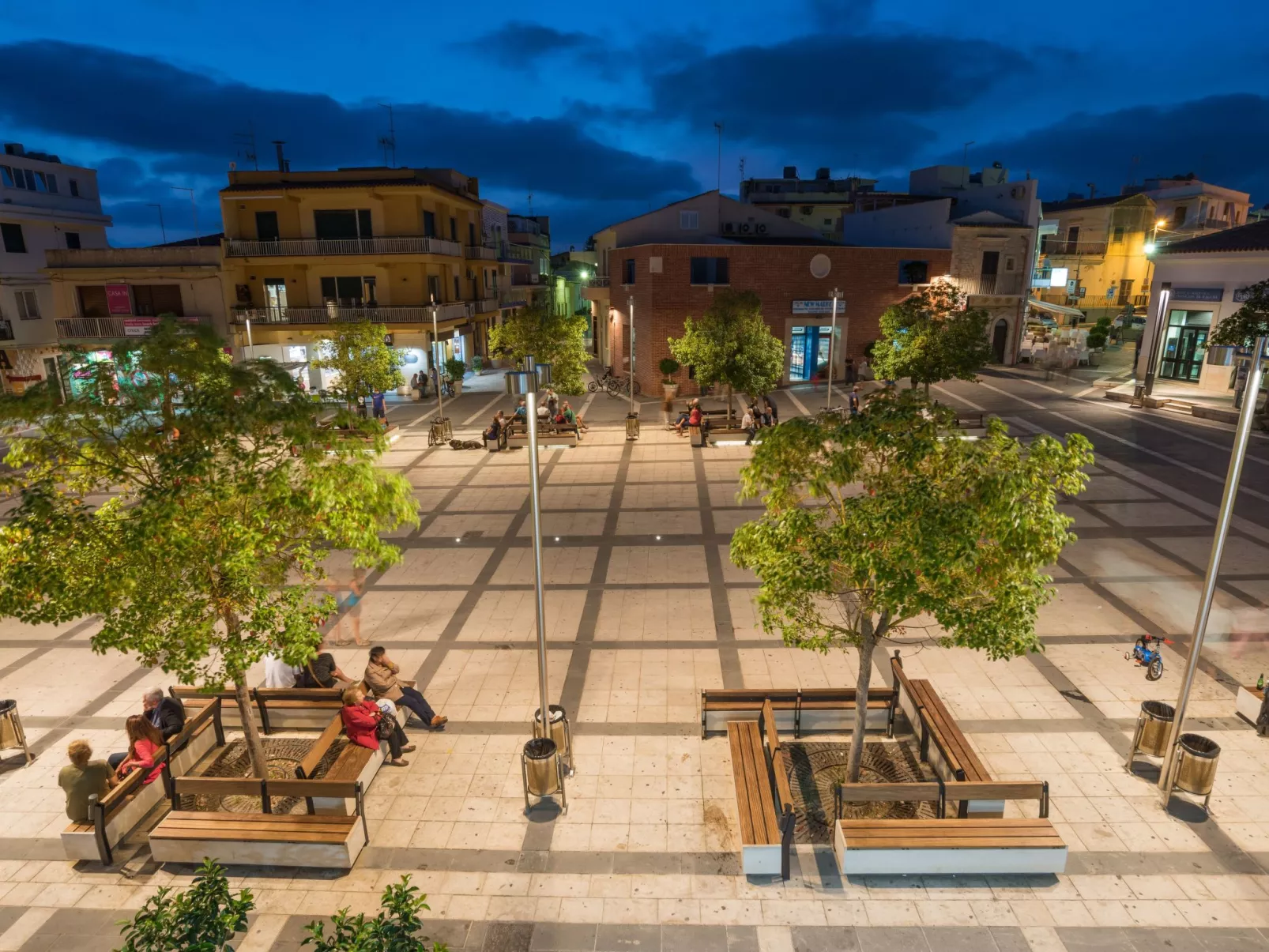 Talete, im Zentrum 40 m vom Strand entfernt-Binnen