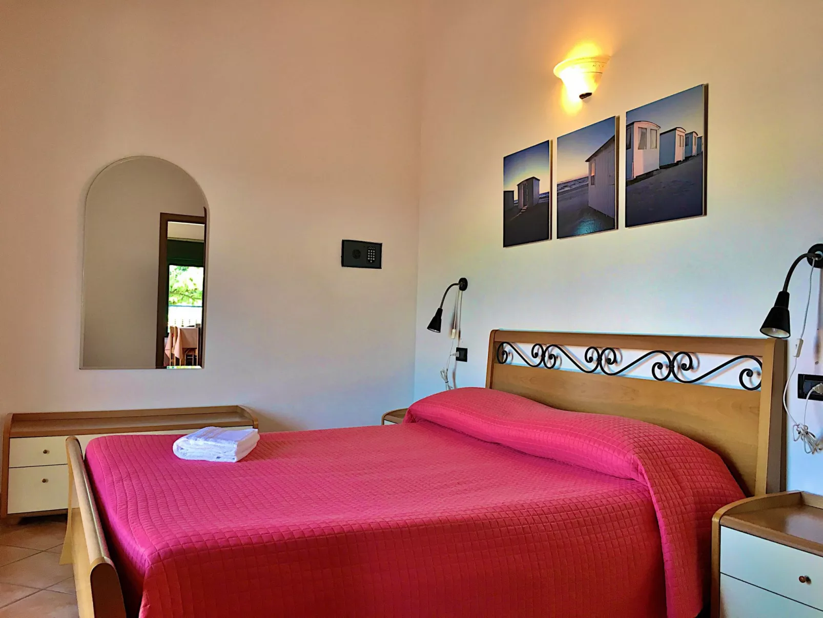 Angenehme Wohnung in Solarolo mit Parkplatz-Binnen